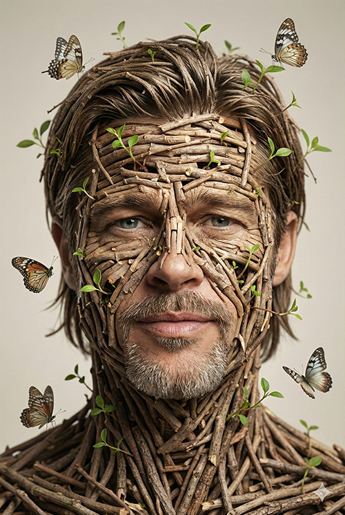 Imagem do prompt Rosto_brotando