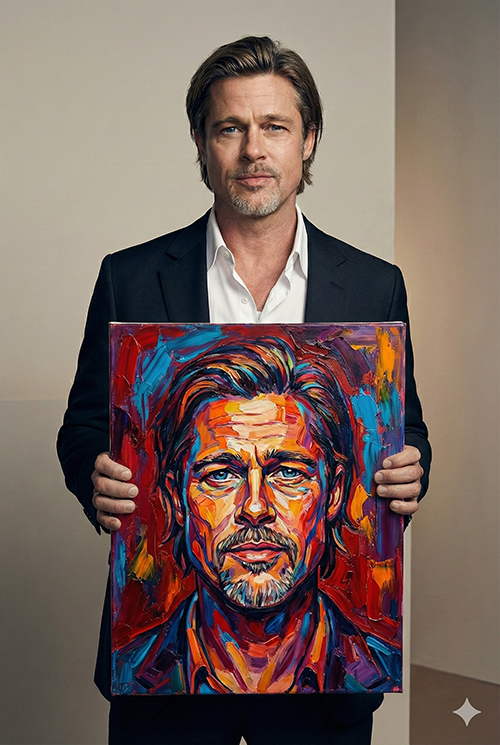 Imagem do prompt Segurando_empasto