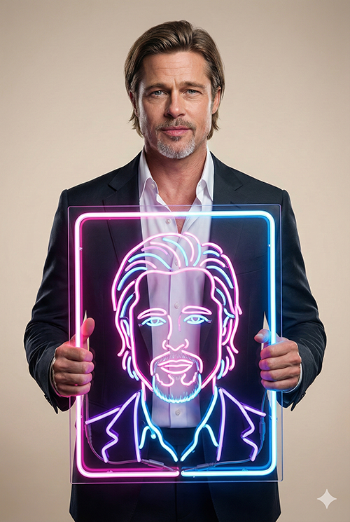 Imagem do prompt Segurando_neon