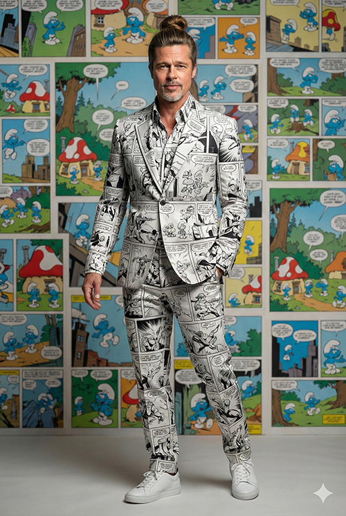 Imagem do prompt Smurfs_style