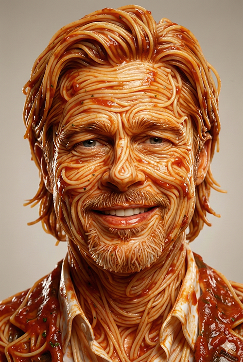 Imagem do prompt Spaguetti