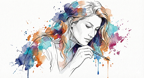 Imagem do prompt Tinta_guache