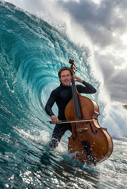 Imagem do prompt Violoncelo