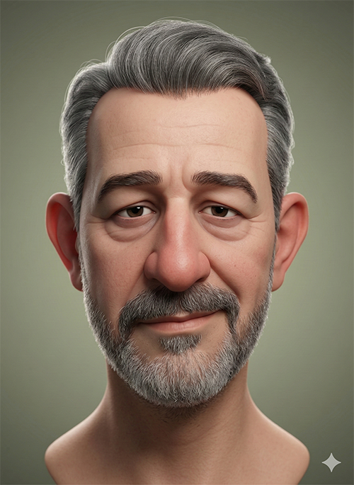 Imagem do prompt Caricatura_exagerada_real