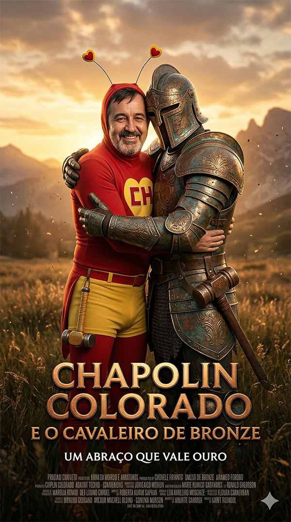 Imagem do prompt Chapolin_abracando