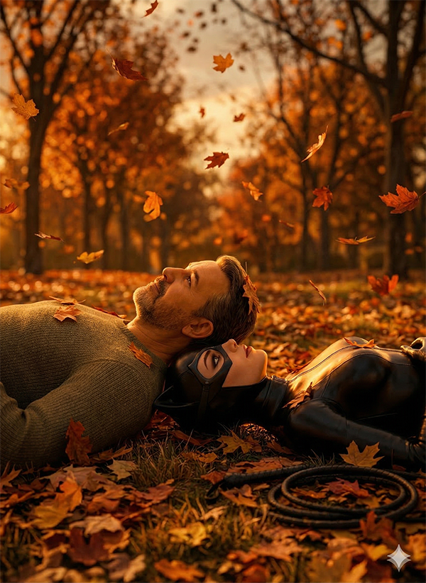 Imagem do prompt Mulher_gato_romance