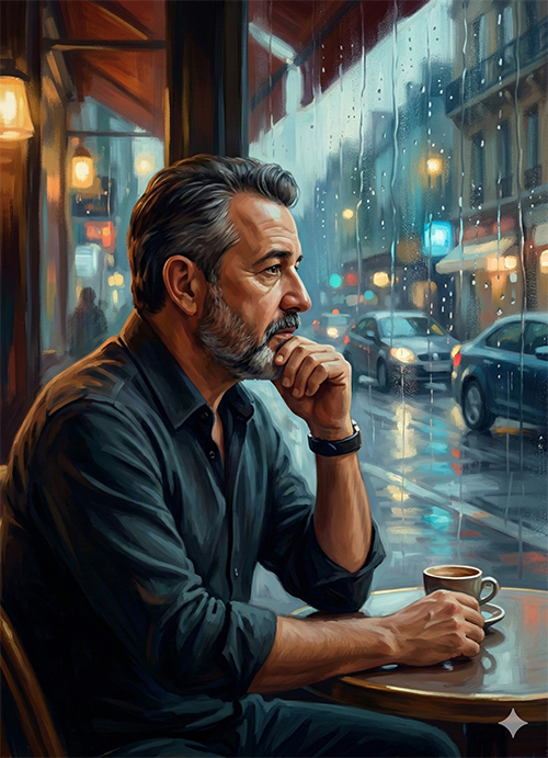 Imagem do prompt Olhando_na_janela