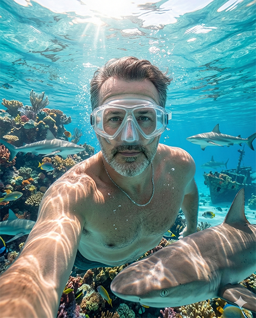 Imagem do prompt Underwater