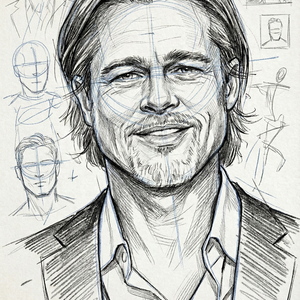 Imagem do prompt Caricatura_pintura_attached photo identity reference preserve