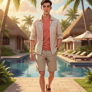 Imagem do prompt Caricatura_pintura_create painting cartoon render based