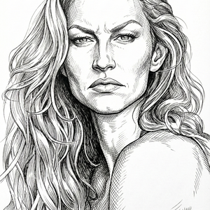 Imagem do prompt Caricatura_pintura_edit uploaded photo convert same