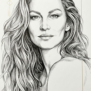 Imagem do prompt Caricatura_pintura_edit uploaded photo keep same