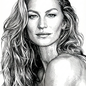 Imagem do prompt Caricatura_pintura_estilobw