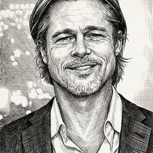 Imagem do prompt Caricatura_pintura_estilocedula