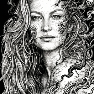 Imagem do prompt Caricatura_pintura_grotesco