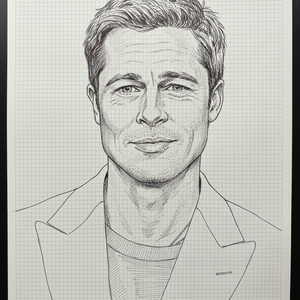 Imagem do prompt Caricatura_pintura_prompt black nanquim line drawing