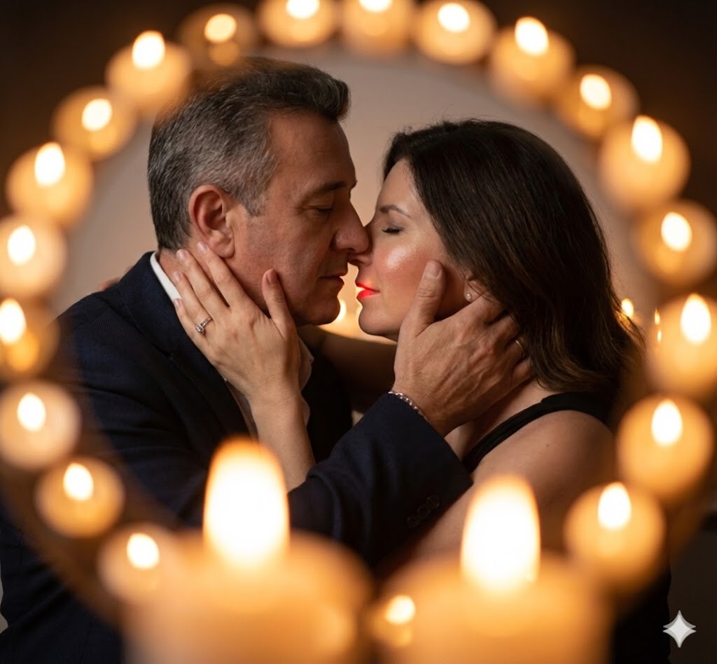 Imagem do prompt Casal_casalmuitasvelas