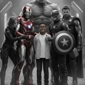 Imagem do prompt Cinema_cutoutironman