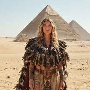 Imagem do prompt Cinema_identity unchanged full body traditional