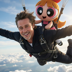 Imagem do prompt Cinema_paraquedas