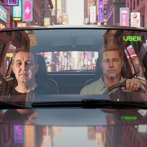 Imagem do prompt Cinema_uploaded photo primary reference passenger