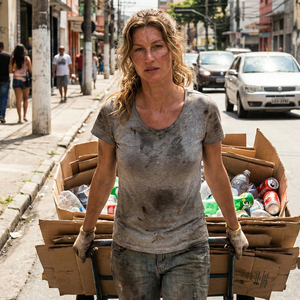 Imagem do prompt Efeitos_nano banana brazilian recyclable collector