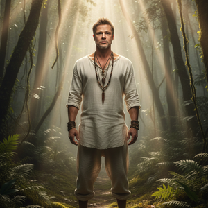 Imagem do prompt Efeitos_natural ornaments deep jungle shafts