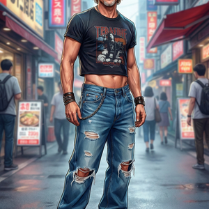 Imagem do prompt Efeitos_streetwear