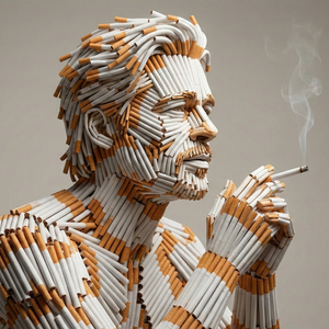 Imagem do prompt Estatuas_cigarros