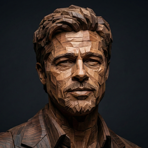 Imagem do prompt Estatuas_esculturademadeira