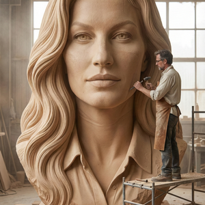 Imagem do prompt Estatuas_uploaded image single exact identity