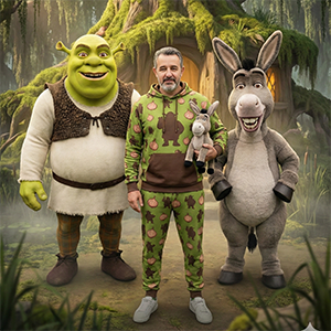 Imagem do prompt Fanboy_shrek