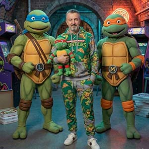 Imagem do prompt Fanboy_tartarugas ninja