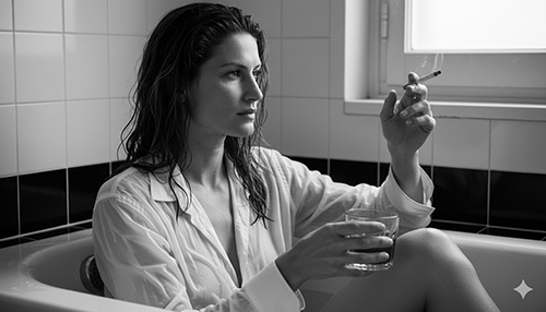 Imagem do prompt Banheira