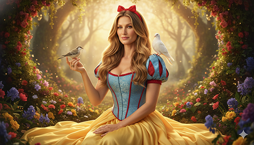 Imagem do prompt Branca_de_neve