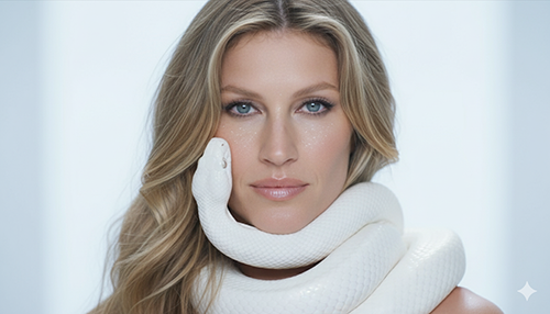 Imagem do prompt Cobra_branca