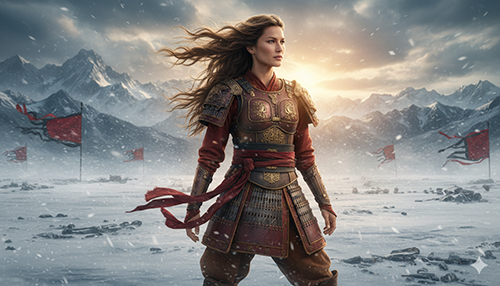 Imagem do prompt Mulan