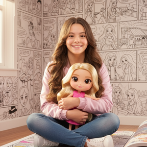 Imagem do prompt Caderno_livrobarbie