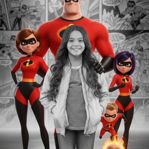 Imagem do prompt Infantil_paredepessoaosincriveis