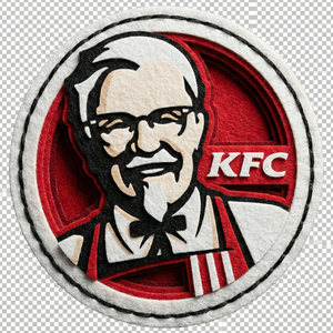 Imagem do prompt Logo_efeitos_prompt premium layered felt patch