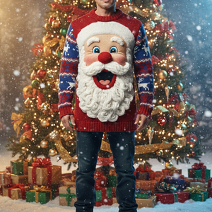 Imagem do prompt Masculino_book_prompt nano banana sueter papai