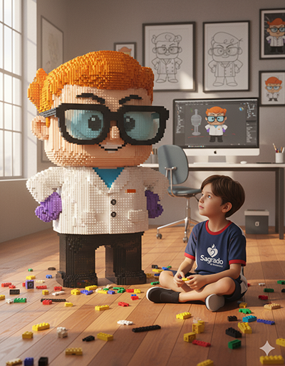 Imagem do prompt Personagens_legosagrado