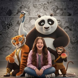 Imagem do prompt Personagens_paredepessoakunkfupanda