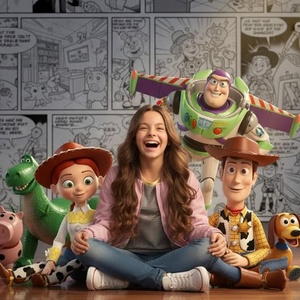 Imagem do prompt Personagens_paredepessoatoystory