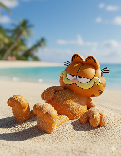 Imagem do prompt Personagens_praia