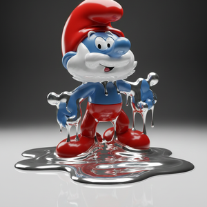 Imagem do prompt Personagens_prompt final personagem prata lquida