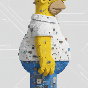 Imagem do prompt Personagens_voxel