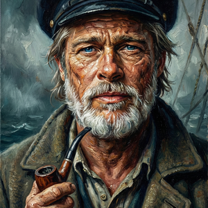 Imagem do prompt Rosto_arte_artistic painting portrait person uploaded