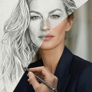 Imagem do prompt Rosto_arte_full structured prompt nano banana