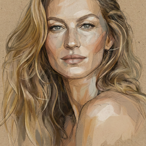 Imagem do prompt Rosto_arte_mixmedia